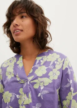 New Tunikabluse aus reiner Baumwolle Damen Blusen & Tuniken