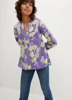 New Tunikabluse aus reiner Baumwolle Damen Blusen & Tuniken