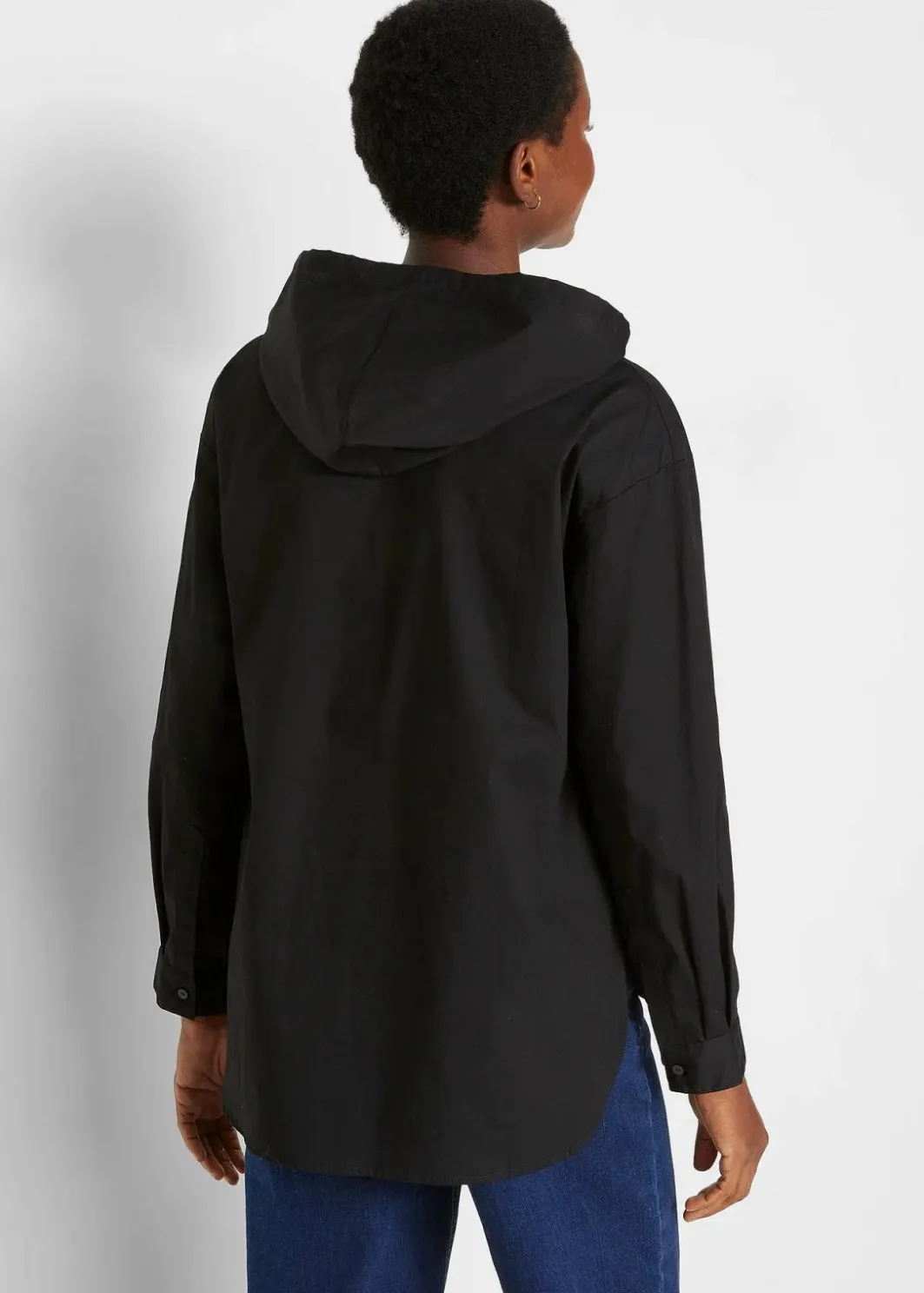Damen bonprix Nachhaltigere Materialien|Blusen & Tuniken|Tunikabluse aus reiner Bio-Baumwolle