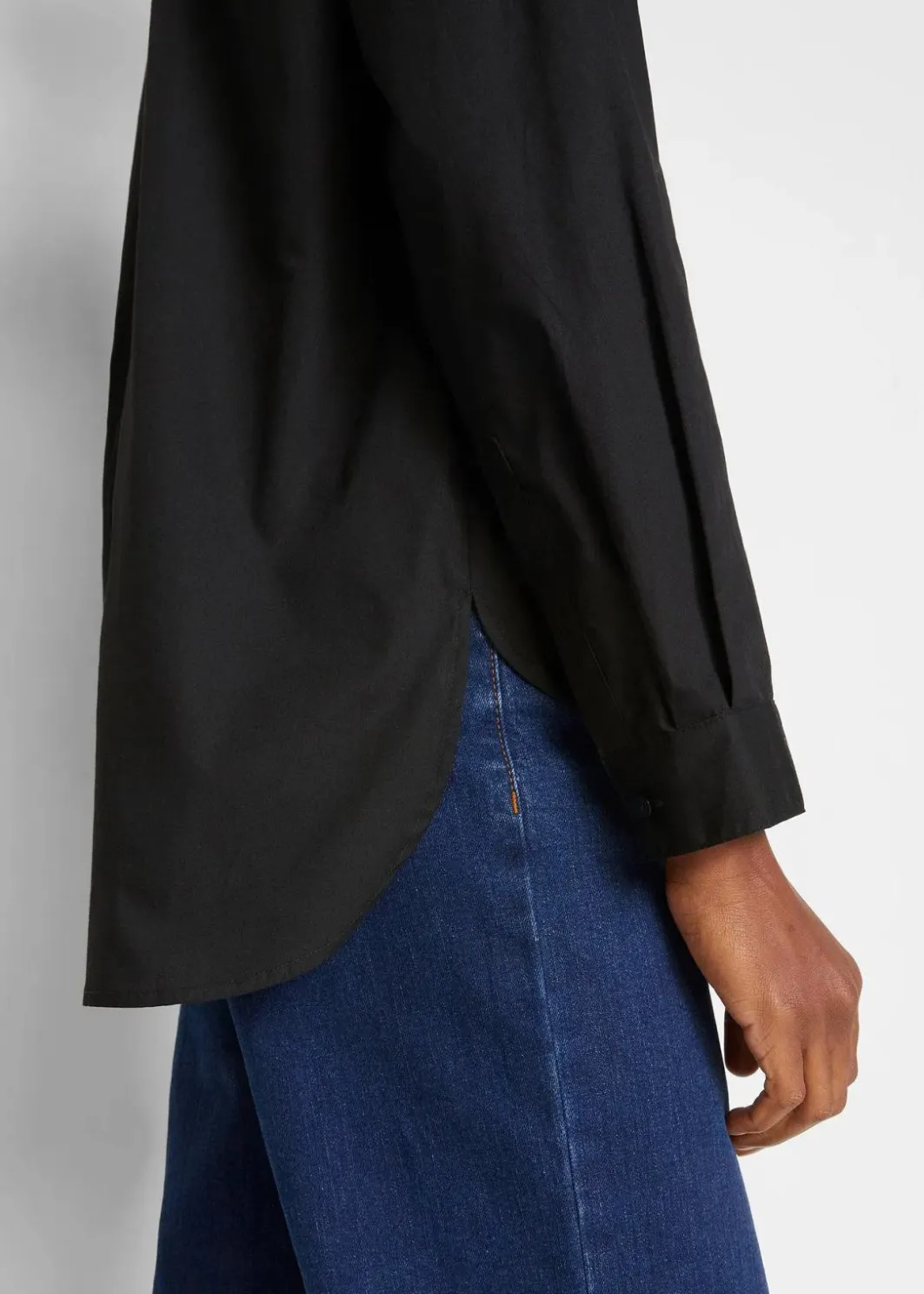 Damen bonprix Nachhaltigere Materialien|Blusen & Tuniken|Tunikabluse aus reiner Bio-Baumwolle