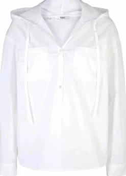 Clearance Tunikabluse aus reiner Bio-Baumwolle Damen Bekleidung·Jacken & Mäntel|Blusen & Tuniken