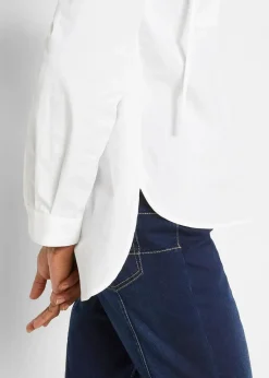 Clearance Tunikabluse aus reiner Bio-Baumwolle Damen Bekleidung·Jacken & Mäntel|Blusen & Tuniken