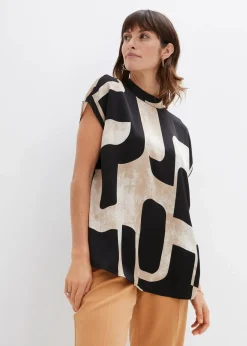 Damen bonprix Bekleidung·Jacken & Mäntel|Blusen & Tuniken|Tunikabluse aus Satin