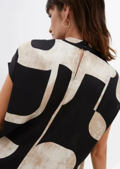 Damen bonprix Bekleidung·Jacken & Mäntel|Blusen & Tuniken|Tunikabluse aus Satin