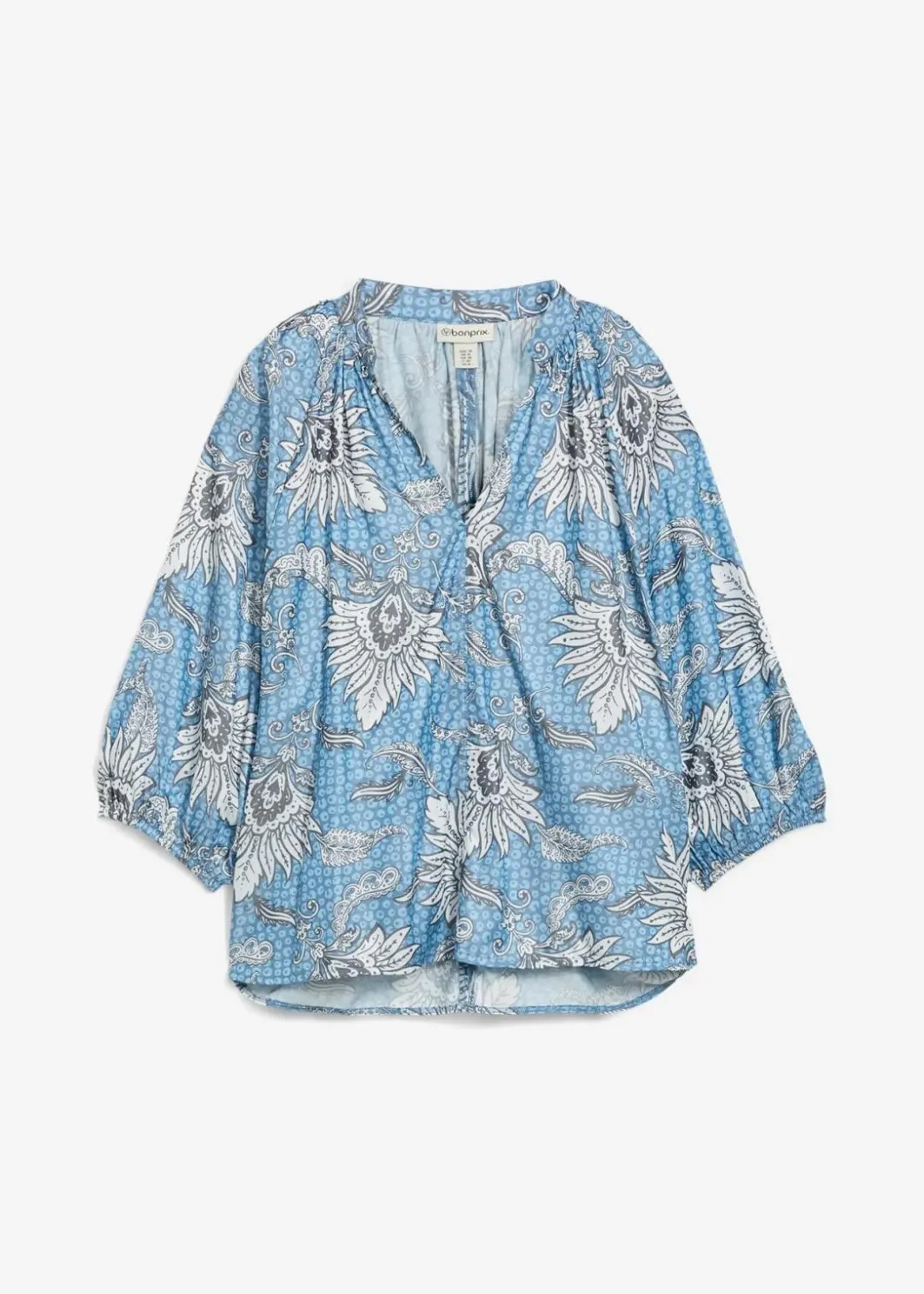 Clearance Tunikabluse aus softem Viskose-Mix Damen Bekleidung·Jacken & Mäntel|Blusen & Tuniken