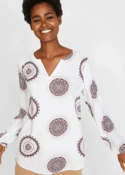 Damen bonprix Bekleidung·Jacken & Mäntel|Blusen & Tuniken|Tunikabluse aus softer Viskose
