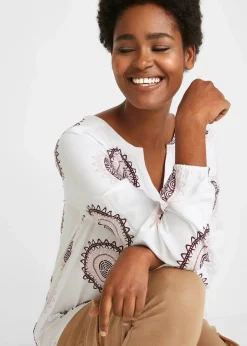 Damen bonprix Bekleidung·Jacken & Mäntel|Blusen & Tuniken|Tunikabluse aus softer Viskose