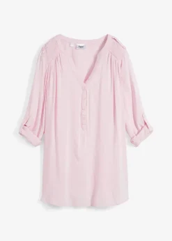 Damen bonprix Blusen & Tuniken|Nachhaltigere Materialien|Tunikabluse aus softer Viskose