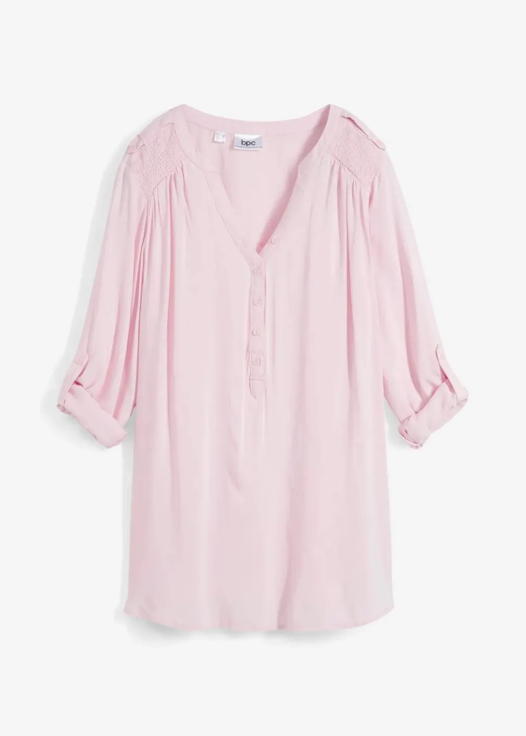 Damen bonprix Blusen & Tuniken|Nachhaltigere Materialien|Tunikabluse aus softer Viskose