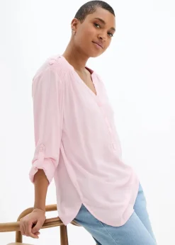 Damen bonprix Blusen & Tuniken|Nachhaltigere Materialien|Tunikabluse aus softer Viskose
