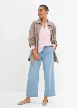 Damen bonprix Blusen & Tuniken|Nachhaltigere Materialien|Tunikabluse aus softer Viskose