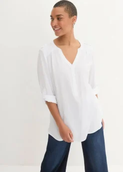 New Tunikabluse aus softer Viskose Damen Blusen & Tuniken|Nachhaltigere Materialien
