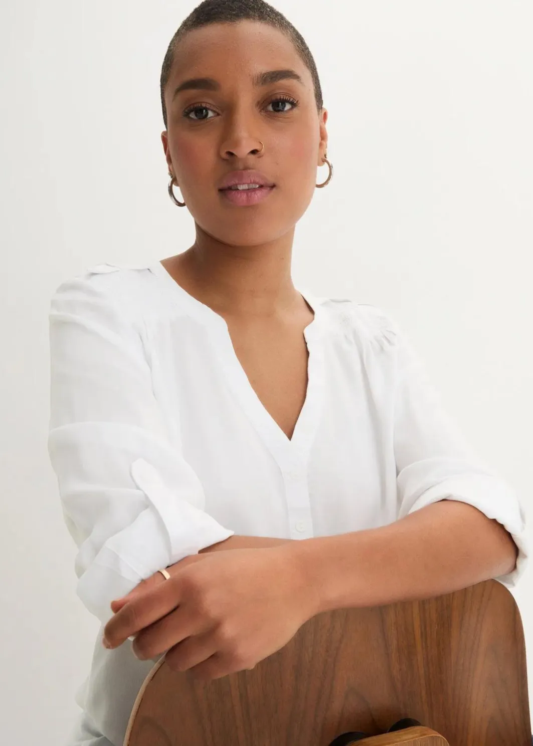 New Tunikabluse aus softer Viskose Damen Blusen & Tuniken|Nachhaltigere Materialien