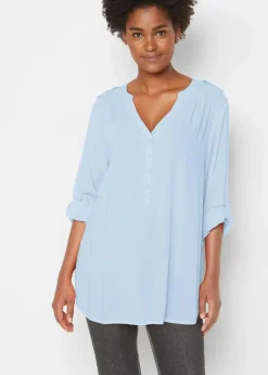 Clearance Tunikabluse aus softer Viskose Damen Blusen & Tuniken|Nachhaltigere Materialien