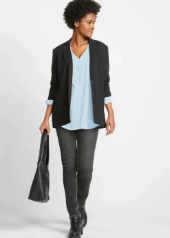 Clearance Tunikabluse aus softer Viskose Damen Blusen & Tuniken|Nachhaltigere Materialien