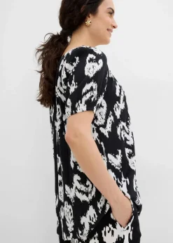 Hot Tunikabluse aus softer Viskose Damen Blusen & Tuniken|Zweiteiler & Sets