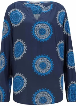 Damen bonprix Blusen & Tuniken|Bekleidung·Jacken & Mäntel|Tunikabluse aus softer Viskose