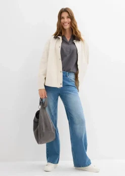 Damen bonprix Bekleidung·Jacken & Mäntel|Blusen & Tuniken|Tunikabluse aus Viskose