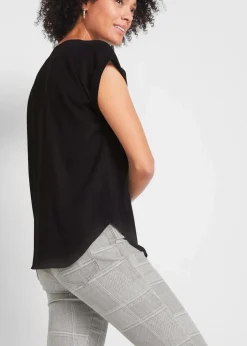 Discount Tunikabluse Georgette Damen Blusen & Tuniken|Bekleidung·Jacken & Mäntel