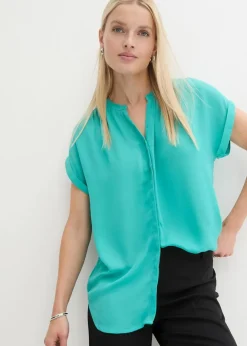 Best Tunikabluse Georgette Damen Bekleidung·Jacken & Mäntel|Blusen & Tuniken