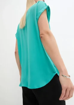 Best Tunikabluse Georgette Damen Bekleidung·Jacken & Mäntel|Blusen & Tuniken