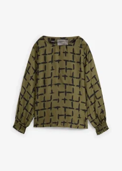 Sale Tunikabluse mit Fledermausärmeln Damen Blusen & Tuniken|Bekleidung·Jacken & Mäntel