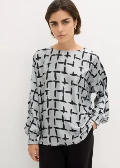 Damen bonprix Bekleidung·Jacken & Mäntel|Blusen & Tuniken|Tunikabluse mit Fledermausärmeln