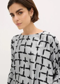Damen bonprix Bekleidung·Jacken & Mäntel|Blusen & Tuniken|Tunikabluse mit Fledermausärmeln