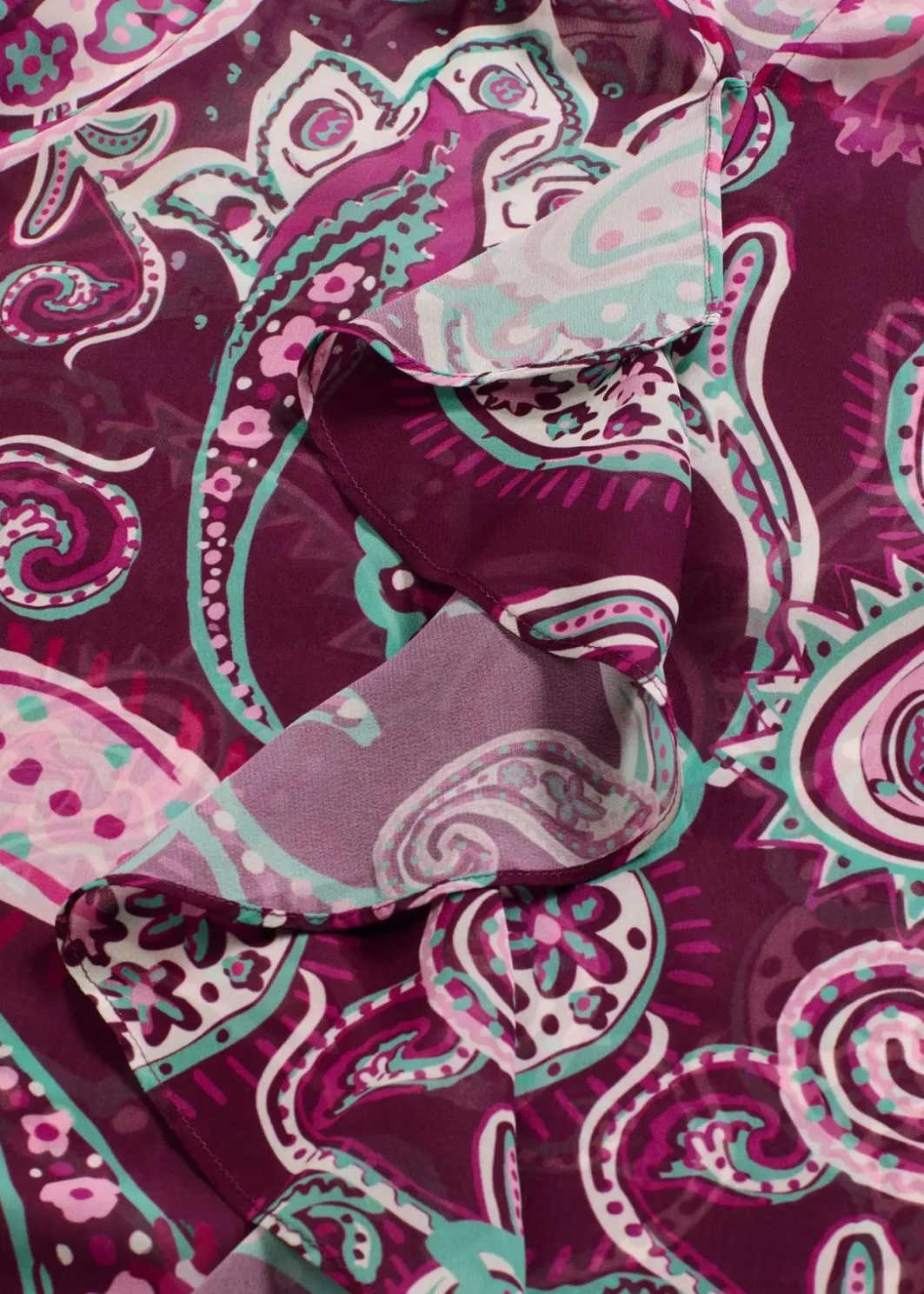 Damen bonprix Nachhaltigere Materialien|Blusen & Tuniken|Tunikabluse mit Volants