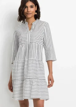 Damen bonprix Kleider|Bekleidung·Pullover & Strickjacken|Tunika-Kleid