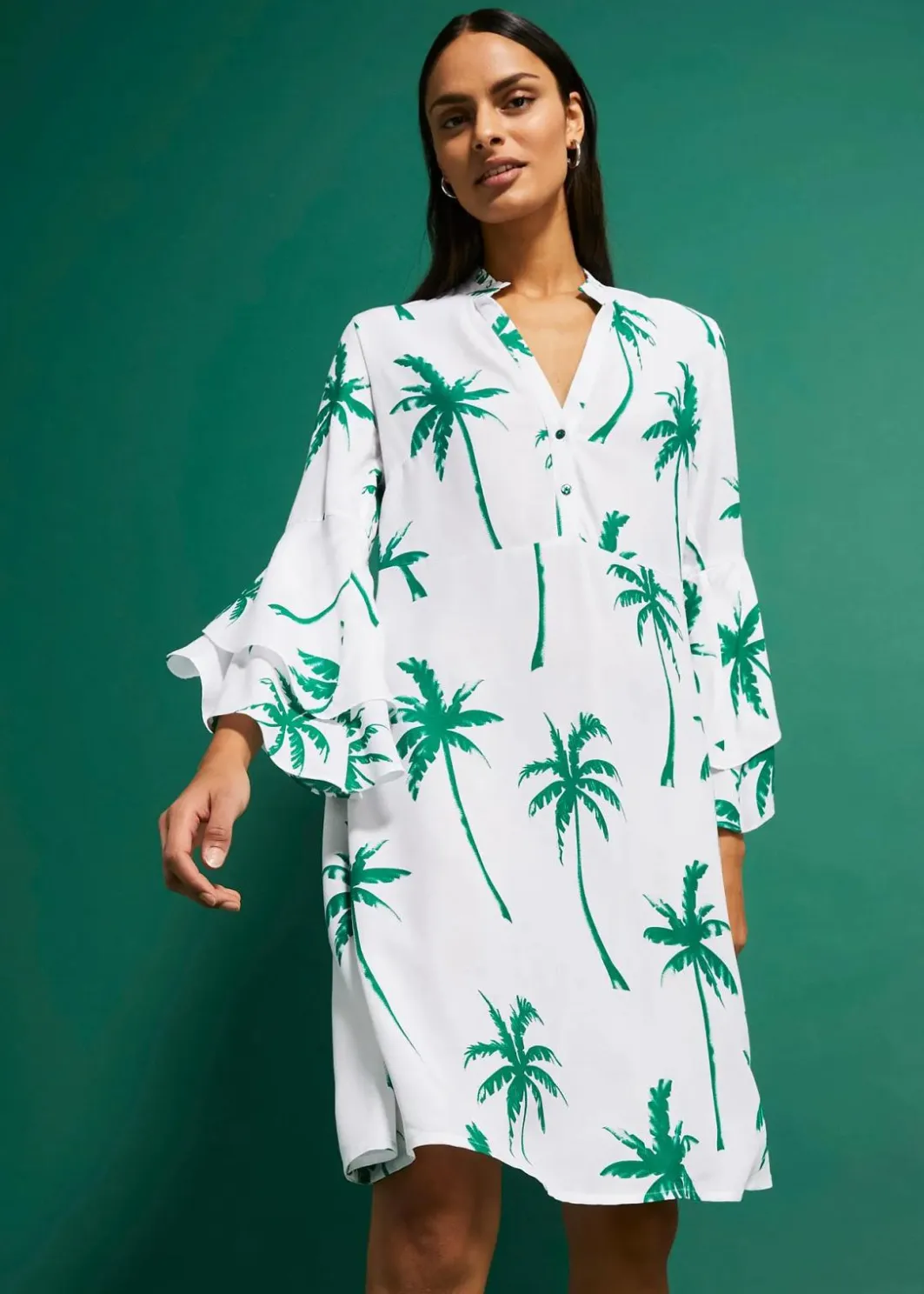 Clearance Tunika-Kleid Damen Nachhaltigere Materialien|Kleider