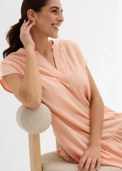 Damen bonprix Bekleidung·Pullover & Strickjacken|Kleider|Tunikakleid aus feiner Viskose