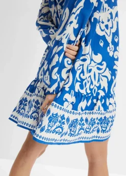 New Tunika-Kleid aus fließender Viskose Damen Nachhaltigere Materialien|Kleider