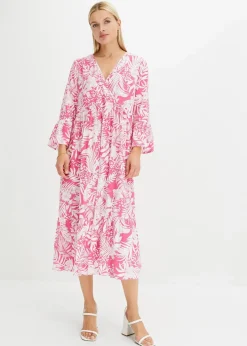 Tunika-Kleid aus fließender Viskose Damen Nachhaltigere Materialien|Kleider