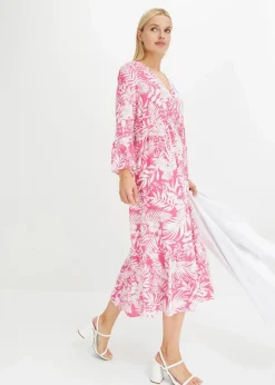 Tunika-Kleid aus fließender Viskose Damen Nachhaltigere Materialien|Kleider