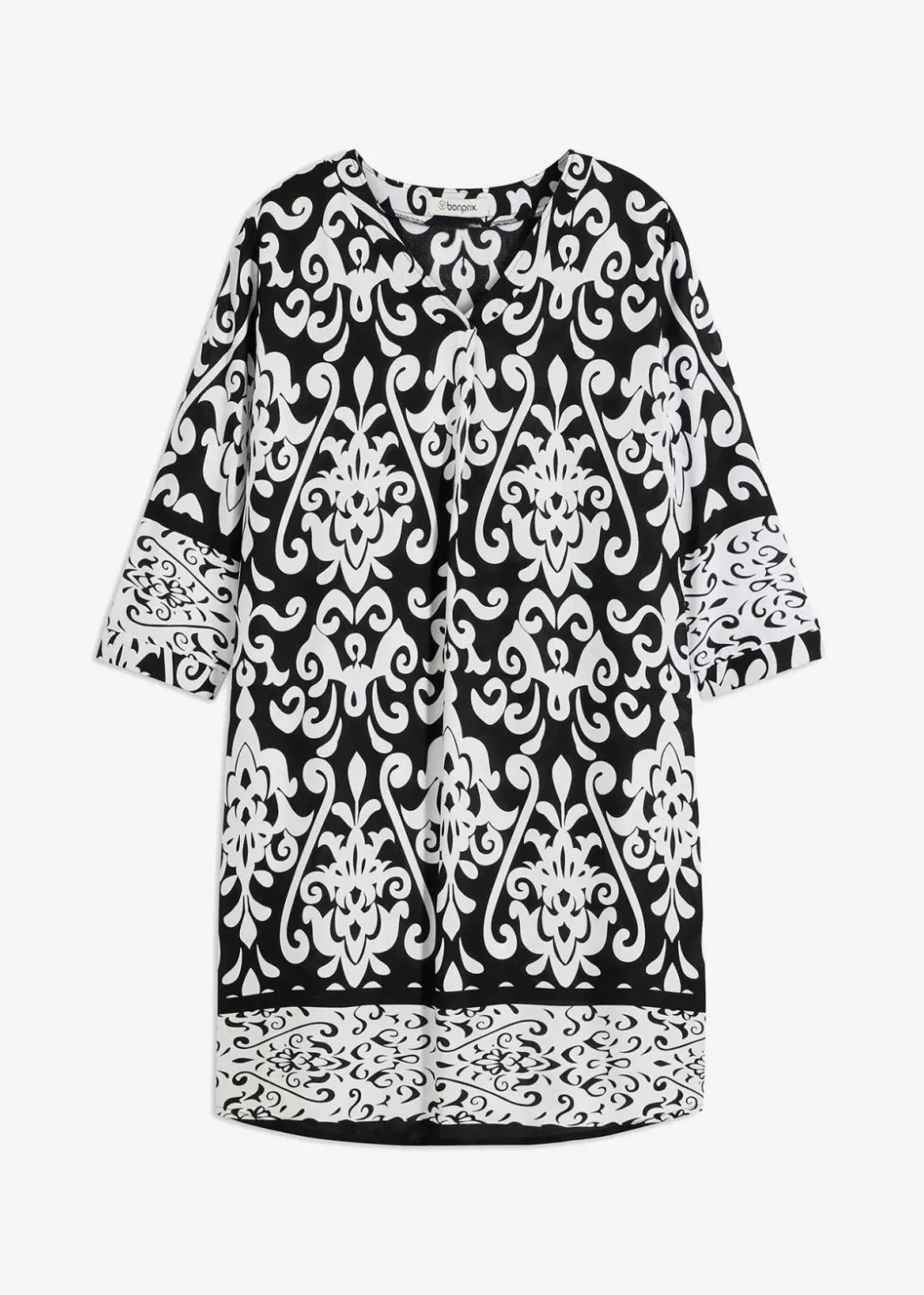 Sale Tunika-Kleid aus fließender Viskose Damen Nachhaltigere Materialien|Kleider