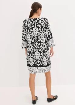 Sale Tunika-Kleid aus fließender Viskose Damen Nachhaltigere Materialien|Kleider