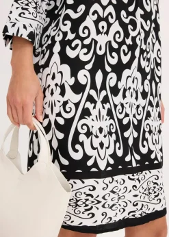 Sale Tunika-Kleid aus fließender Viskose Damen Nachhaltigere Materialien|Kleider