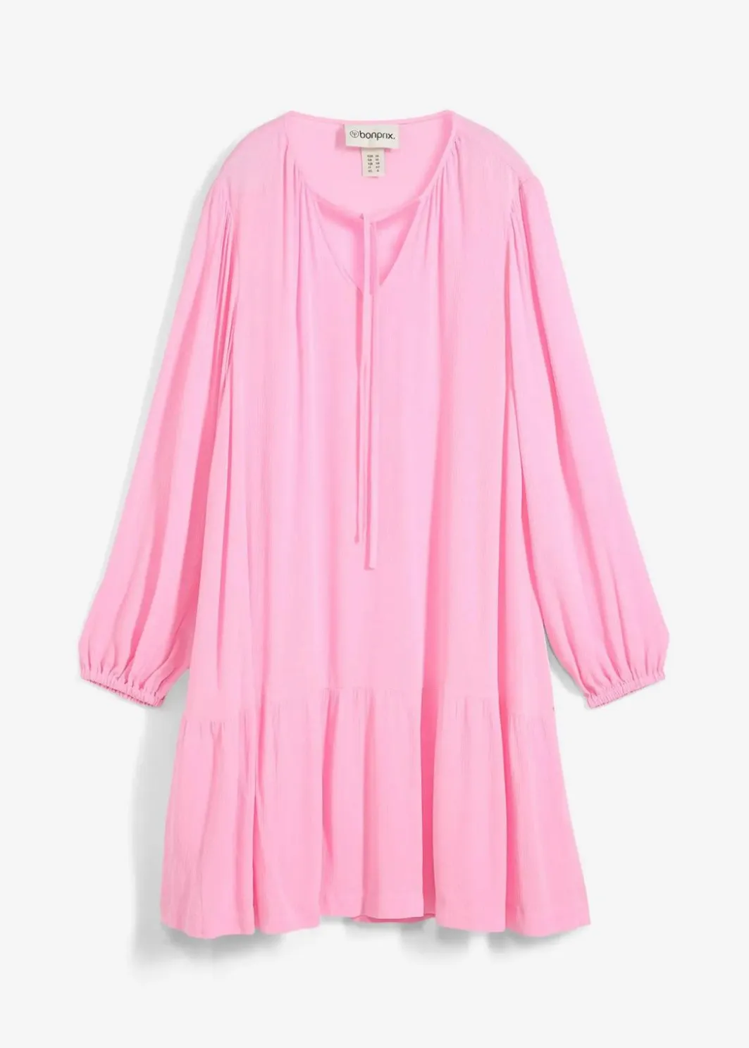 Online Tunika-Kleid aus fließender Viskose Damen Kleider|Bekleidung·Pullover & Strickjacken