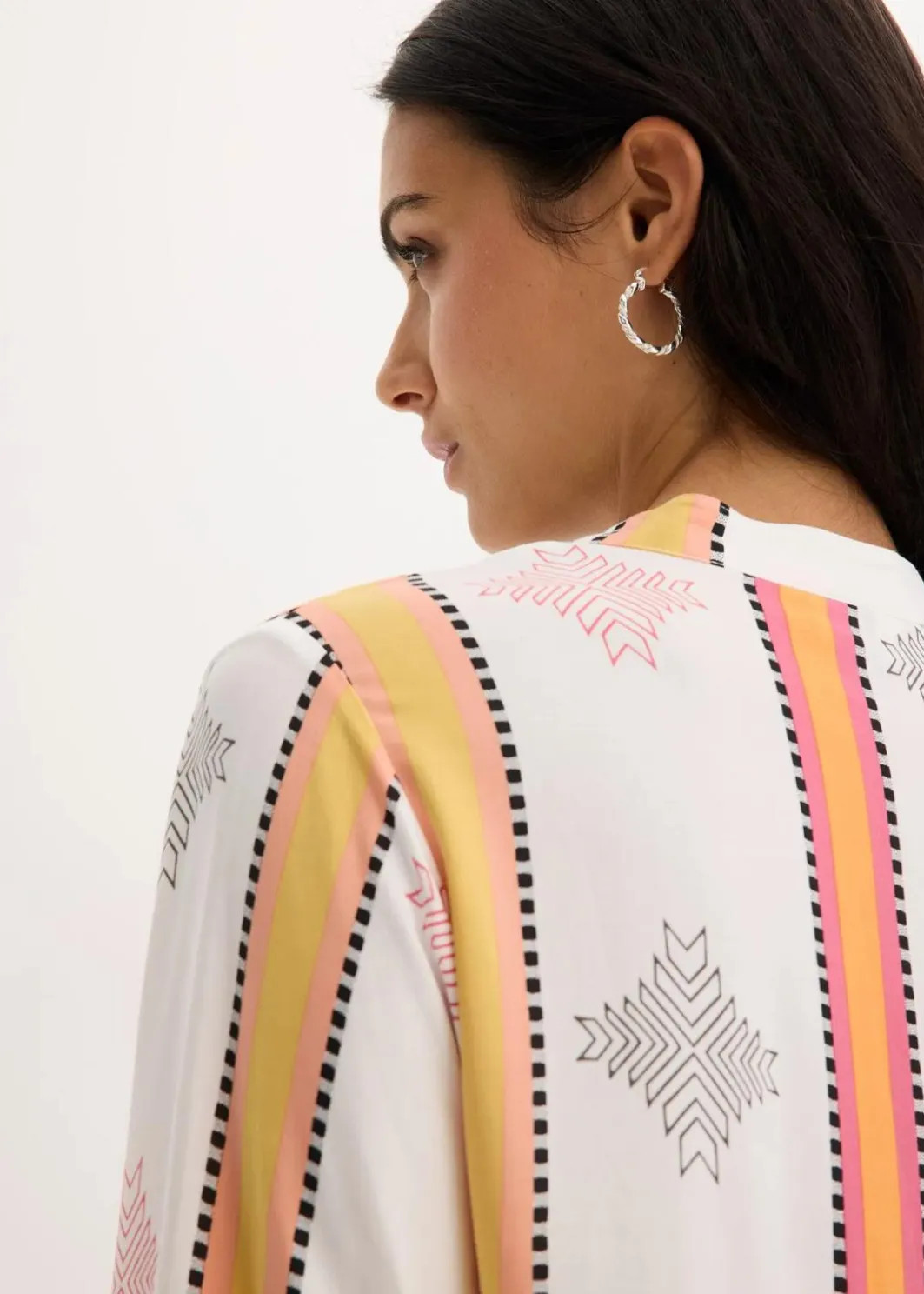 Hot Tunika-Kleid aus fließender Viskose Damen Bekleidung·Pullover & Strickjacken|Kleider