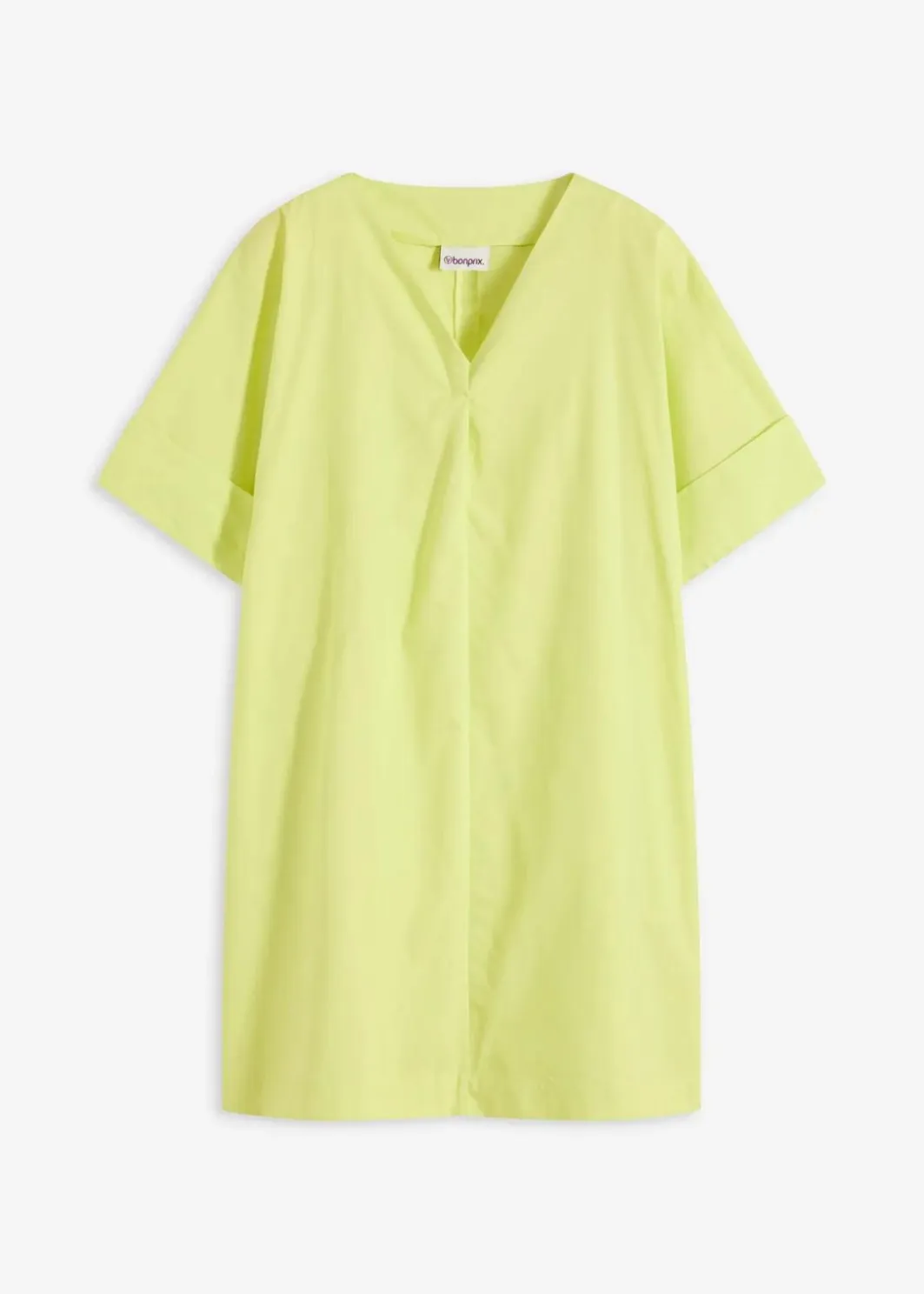 Damen bonprix Kleider|Bekleidung·Pullover & Strickjacken|Tunika-Kleid aus reiner Bio-Baumwolle