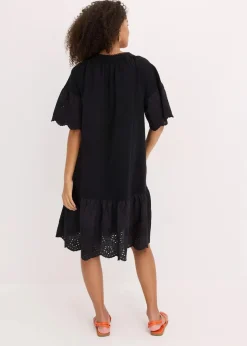 Damen bonprix Nachhaltigere Materialien|Kleider|Tunika-Kleid aus reiner Bio-Baumwolle