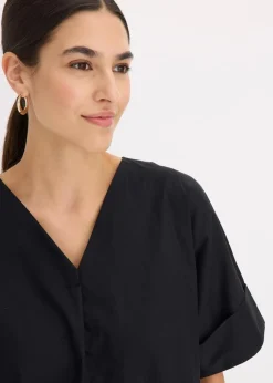 Online Tunika-Kleid aus reiner Bio-Baumwolle Damen Bekleidung·Pullover & Strickjacken|Kleider