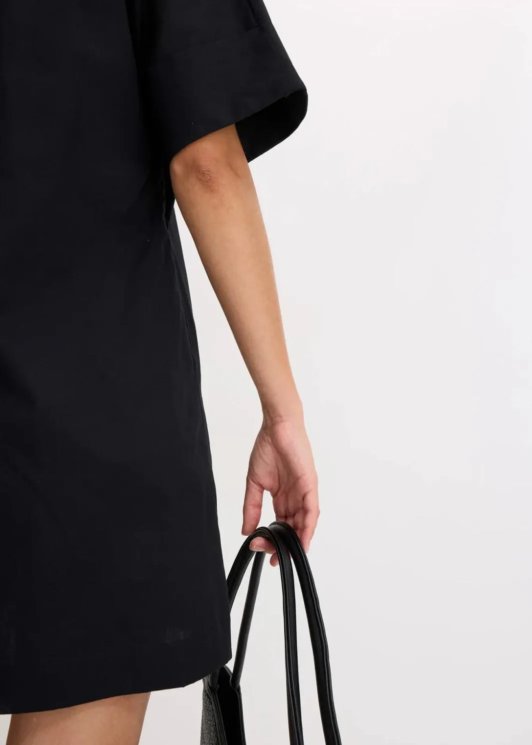 Online Tunika-Kleid aus reiner Bio-Baumwolle Damen Bekleidung·Pullover & Strickjacken|Kleider