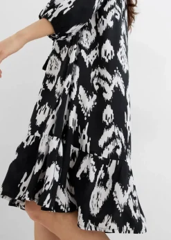 Damen bonprix Bekleidung·Pullover & Strickjacken|Zweiteiler & Sets|Tunika-Kleid aus reiner Viskose