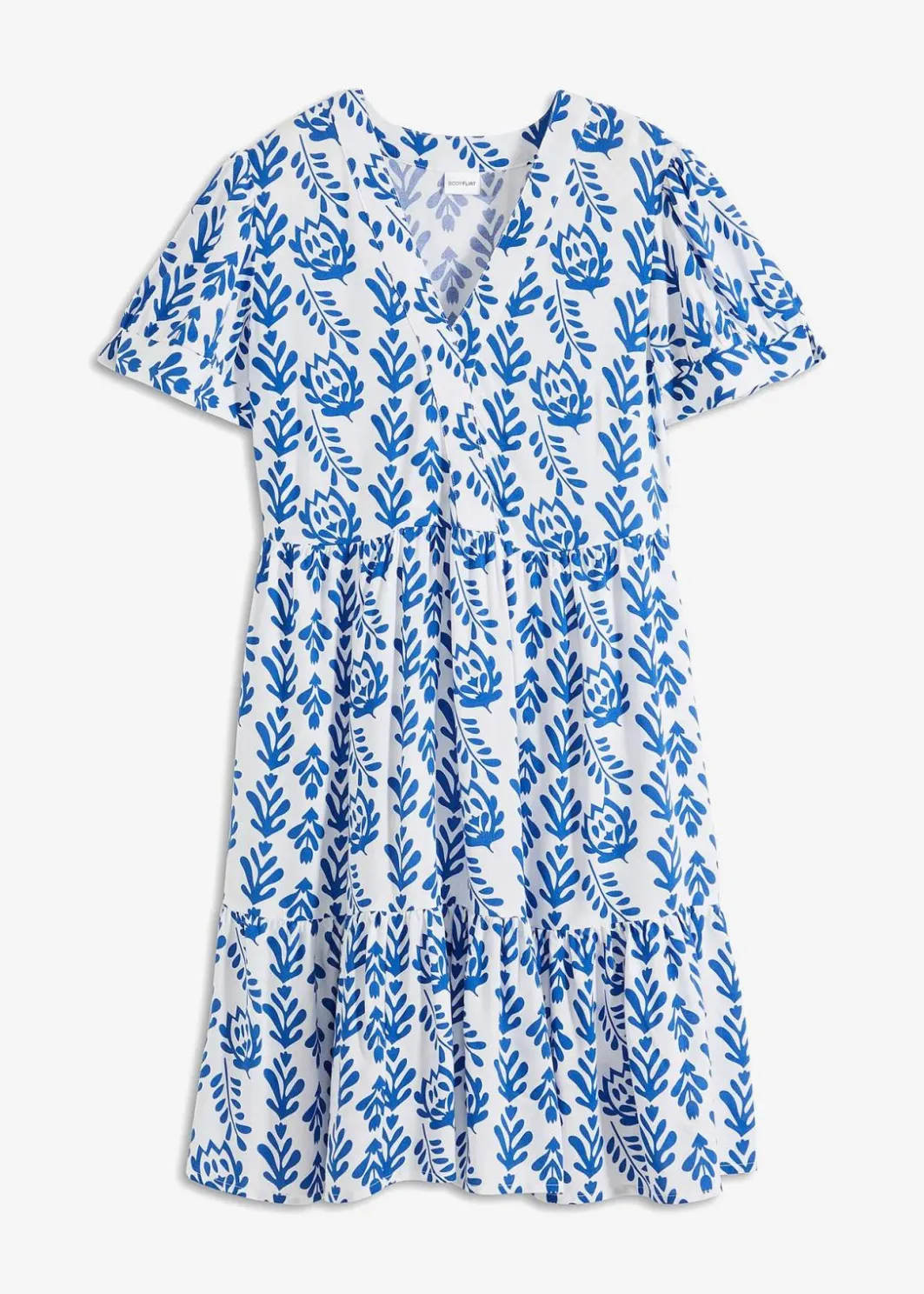 Damen bonprix Bekleidung·Pullover & Strickjacken|Kleider|Tunika-Kleid aus reiner Viskose