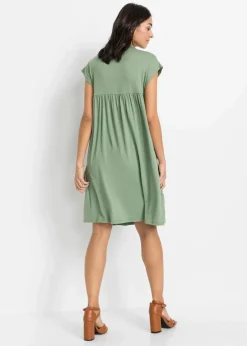Damen bonprix Bekleidung·Pullover & Strickjacken|Kleider|Tunika-Kleid aus softem Viskose-Mix