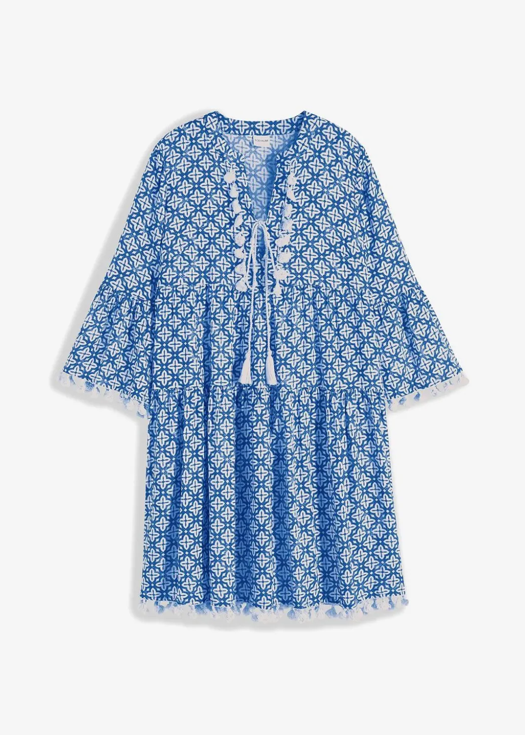 Online Tunika-Kleid aus softer Viskose Damen Bekleidung·Pullover & Strickjacken|Kleider