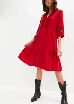 Hot Tunika-Kleid aus softer Viskose Damen Nachhaltigere Materialien|Kleider
