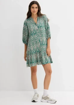 Online Tunika-Kleid aus softer Viskose Damen Bekleidung·Pullover & Strickjacken|Kleider